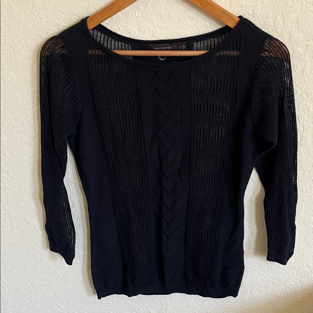 The Limited Women's Black Sweater